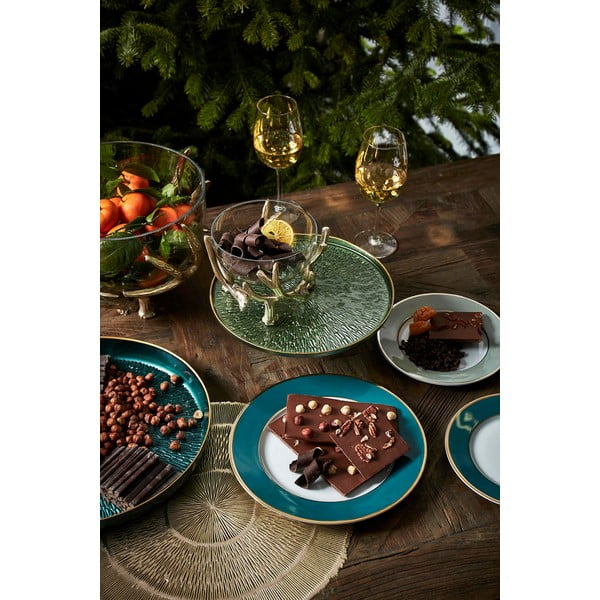 Benzino spalvos porcelianinė desertinė lėkštė ø 20,5 cm Ginger - Côté Table-image-1