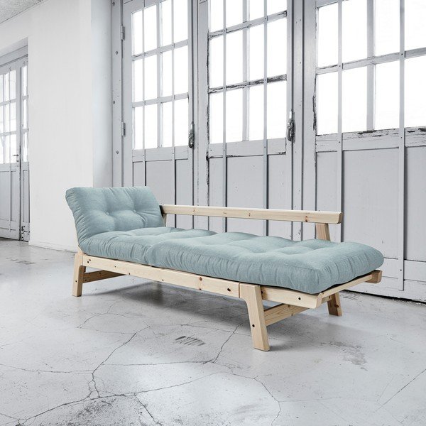 Sofa lova "Karup Step Natural/Sky Blue-image-2