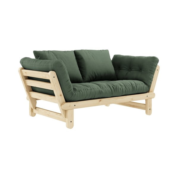 Išlankstoma sofa Karup Design Beat Natural Clear/Olive Green-image-3