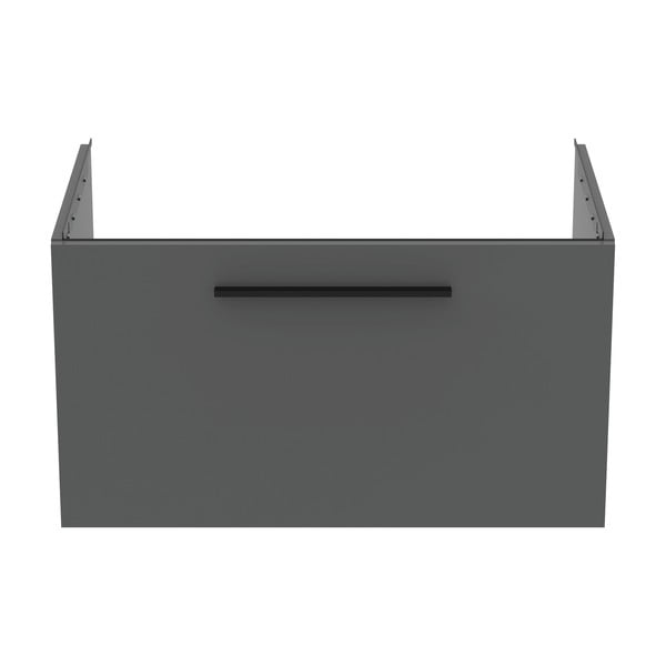 Pakabinama spintelė po kriaukle pilkos spalvos 80x44 cm i.Life B – Ideal Standard-image-2