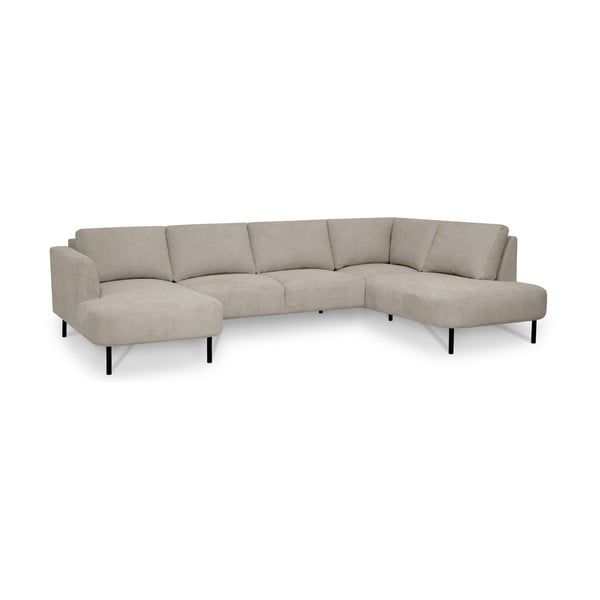 Kampinė sofa smėlio spalvos (su dešiniuoju kampu/„U“ formos) Hero – Scandic-image-2