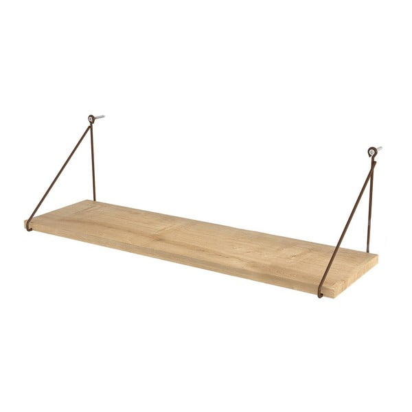 Sieninė lentyna natūralios spalvos iš ąžuolo 72 cm Armoni – Kalune Design