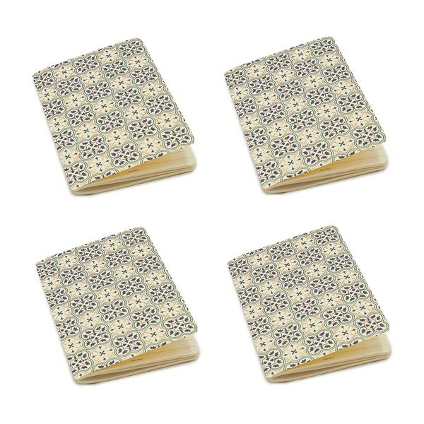 Užrašinės komplekte 192 puslapiai 4 vnt. A6 Quadrilobe – Kartos-image-1