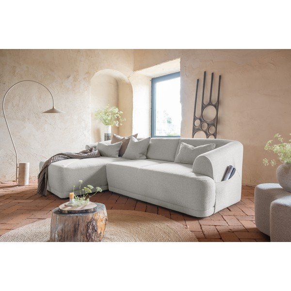 Kampinė sofa baltos spalvos – Miuform-image-2