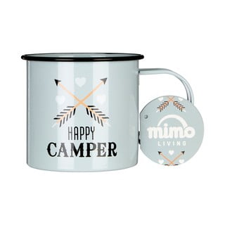 "Premier Housewares Happy Camper" skardinis puodelis, 350 ml
