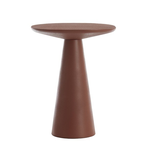 Iš metalo apvalios formos šoninis stalas ø 45 cm Abala – Light & Living