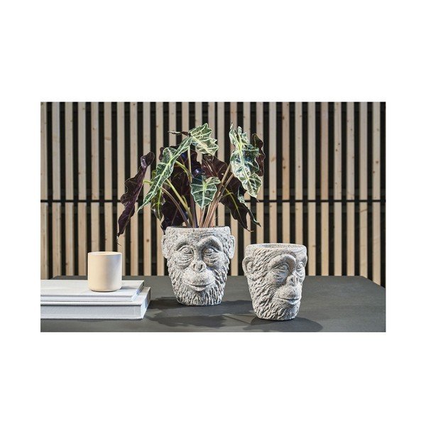 Cementinis vazonas Villa Collection Calbe, aukštis 22,5 cm-image-1