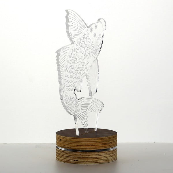 3D stalinis šviestuvas "Big Fish-image-1