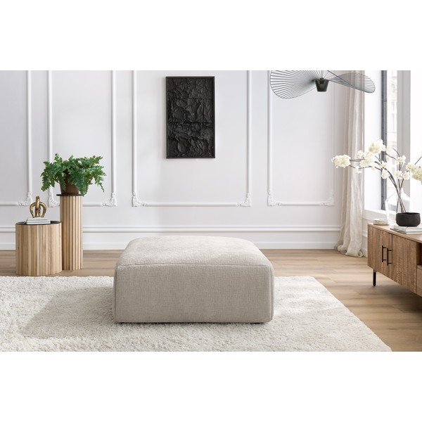Smėlio spalvos pufas Jeanne - Bobochic Paris-image-1