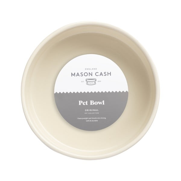 Kreminės baltos spalvos dubenėlis šunims Mason Cash, ø 20 cm-image-1