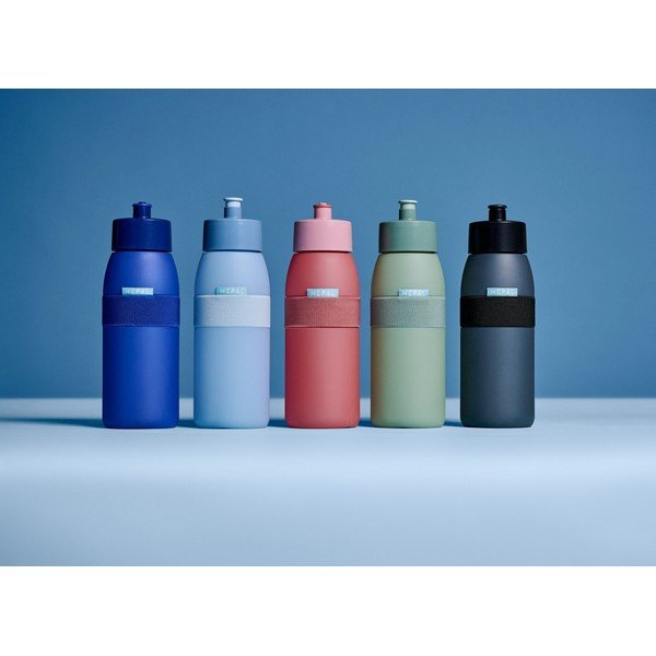 Šviesiai raudonos spalvos iš plastiko butelis 500 ml Ellipse – Mepal-image-1