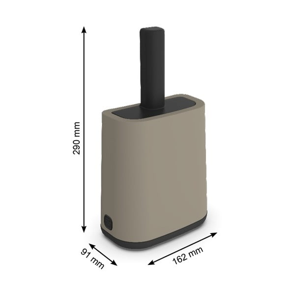 Mentele su laikikliu 9x16 cm Biala - Rotho-image-2