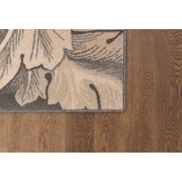 Iš vilnos kilimas pilkos spalvos/smėlio spalvos 200x300 cm Thea anthracite – Agnella-image-3