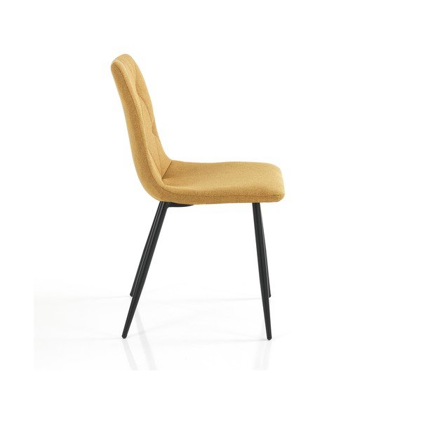 Ochros spalvos valgomojo kėdės 2 vnt. Mesh – Tomasucci-image-2