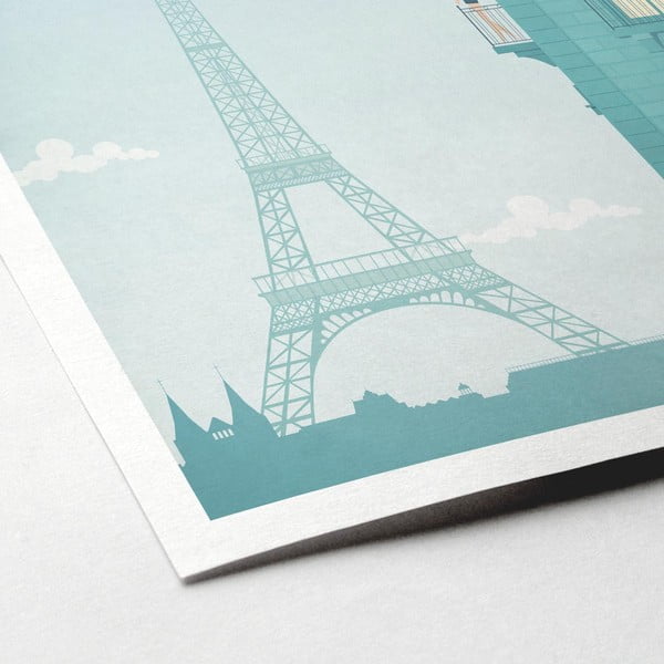 Plakatas Travelposter Paris, 30 x 40 cm-image-2