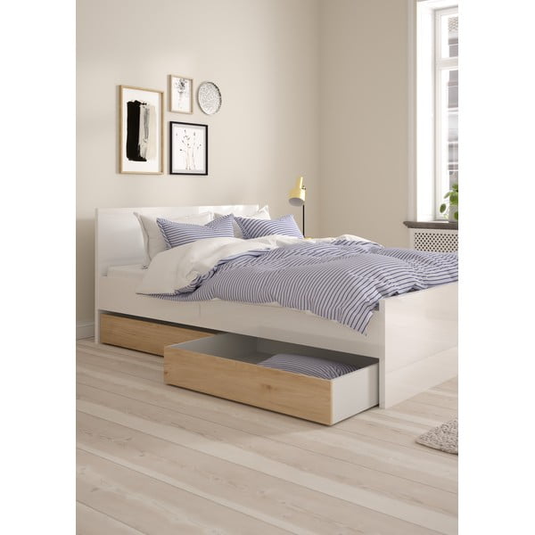 Lovos daiktadėžės natūralios spalvos 2 vnt. Naia – Tvilum-image-1