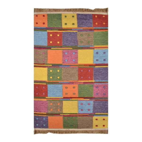 Kvadratinis spalvotas kilimėlis, 300 x 75 cm