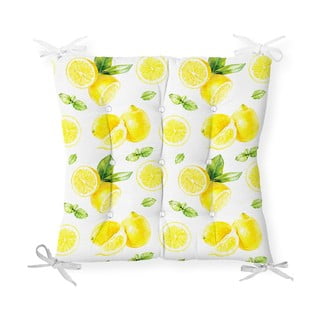 Minimalistiniai pagalvėlių užvalkalai Pjaustyta citrina, 40 x 40 cm