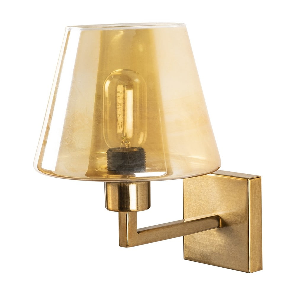 Sieninis aukso spalvos šviestuvas Opviq lights Profilis