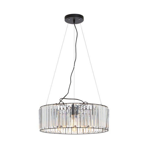 Kabantis šviestuvas ø 50 cm su stiklo gaubtu Akiko – Premier Housewares-image-1