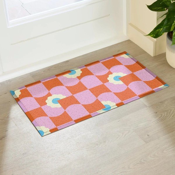 Iš perdirbto plastiko grindų kilimėlis 40x70 cm Elizabeth Olwen  – Artsy Doormats-image-1