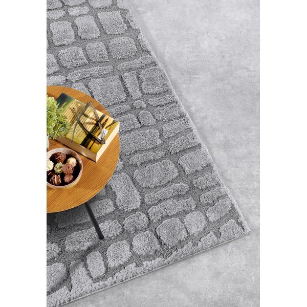 Kilimas pilkos spalvos 160x235 cm Artistique Light Grey – Elle Decoration-image-2