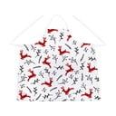 Medvilninė prijuostė su kalėdiniu motyvu Butter Kings They Are Flying