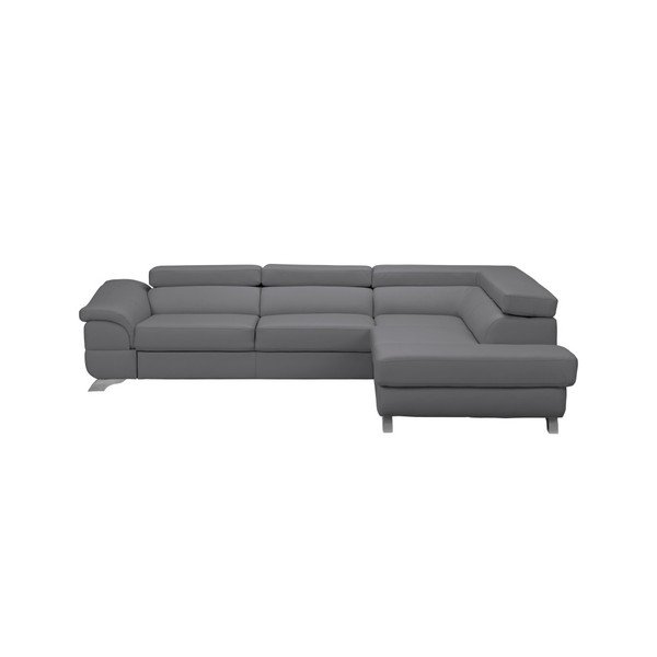 Pilka sofa lova su daiktų laikymo vieta "Windsor & Co" sofos "Gamma", dešinė pusė-image-1