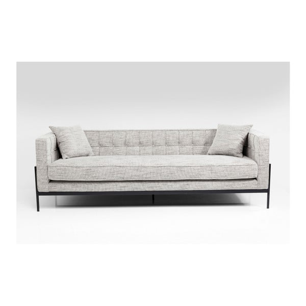 Balta trijų vietų sofa "Kare Design" Druska