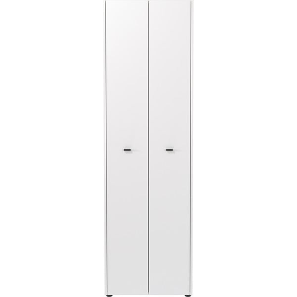 Drabužių spinta baltos spalvos/natūralios spalvos 59x198 cm Lucena – Germania
