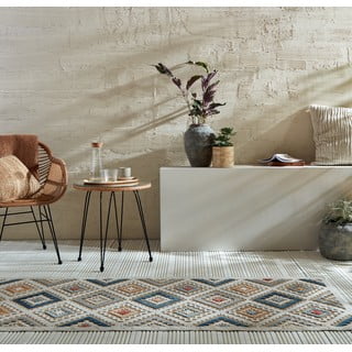 Lauko kilimas kreminės spalvos 80x230 cm Zion Natural – Flair Rugs