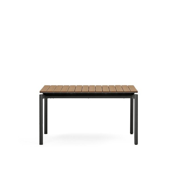 Iš aliuminio sodo valgomojo stalas 90x140 cm Canyelles – Kave Home