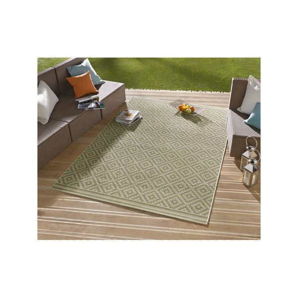 Žalias lauko kilimas Bougari Karo, 200 x 290 cm-image-3