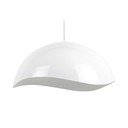 Kabantis šviestuvas baltos spalvos ø 50 cm su metaliniu gaubtu Waved – Leitmotiv