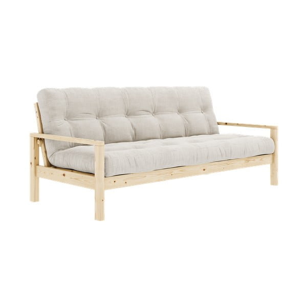 Sulankstoma sofa baltos spalvos 205 cm Knob – Karup Design-image-3