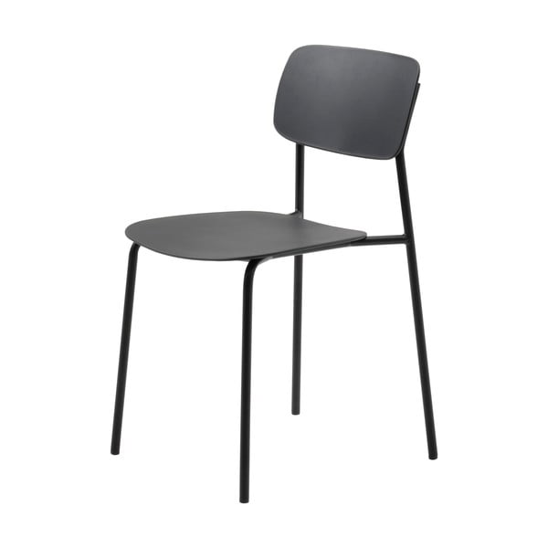 Juodos spalvos valgomojo kėdės 2 vnt. Kirkland – Unique Furniture-image-2