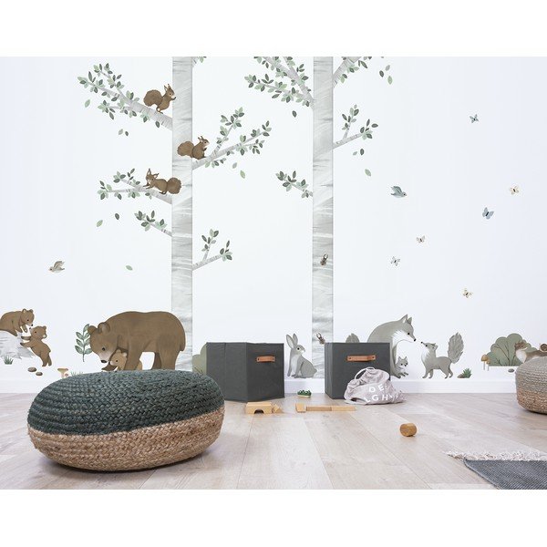 Lipdukų lapas 64x40 cm Moutain Animals – Lilipinso-image-2