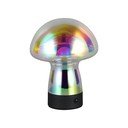 Stalinis šviestuvas LED (aukštis 18 cm) su stiklo gaubtu Dooley – Reality