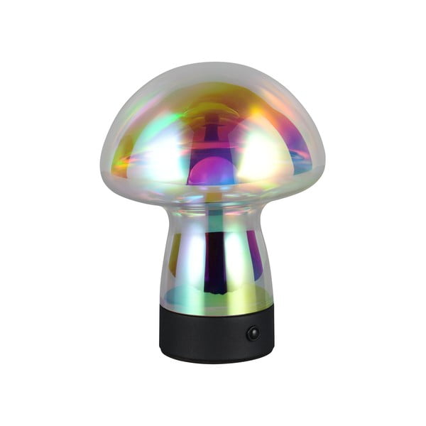 Stalinis šviestuvas LED (aukštis 18 cm) su stiklo gaubtu Dooley – Reality