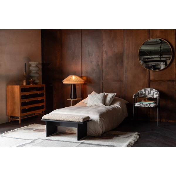 Smėlio spalvos iš boucle suolas Shiho – Dutchbone-image-3