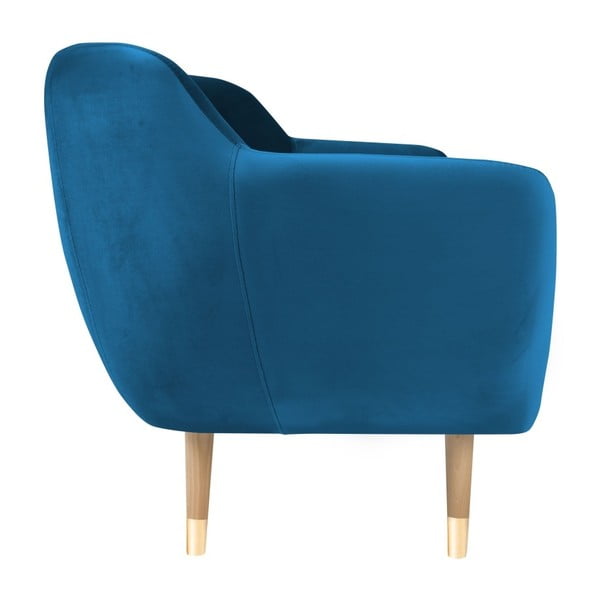 Mėlyna dvivietė sofa Mazzini Sofas Amelie-image-1