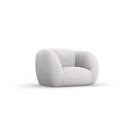 Krėslas iš boucle šviesiai pilkos spalvos Essen – Cosmopolitan Design