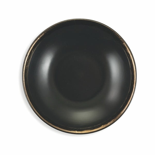 18 dalių juodos keramikos indų rinkinys Villa d'Este Naima-image-3