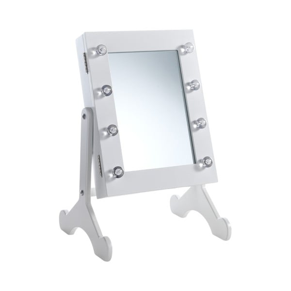 Kosmetinis veidrodis su apšvietimu 29x44 cm Coffer Lux LED – Tomasucci