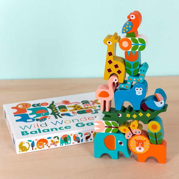Iš medienos piramidė Wild Wonders – Rex London-image-1