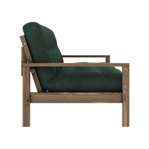 Sulankstoma sofa tamsiai žalios spalvos 205 cm Knob – Karup Design-image-4