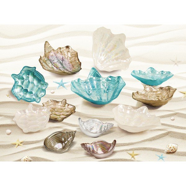 Iš stiklo dekoratyvinis padėklas 15x20 cm – Brandani-image-1