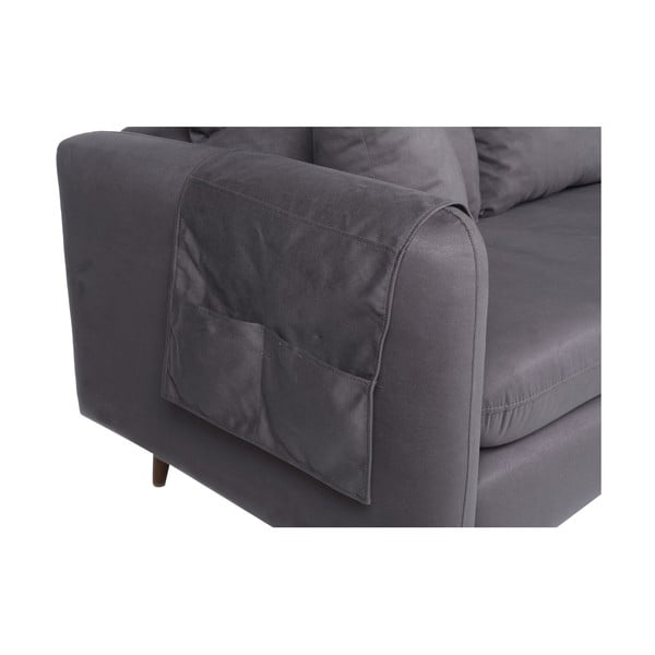 Sofa pilkos spalvos 215 cm Sofia – Balcab Home-image-4