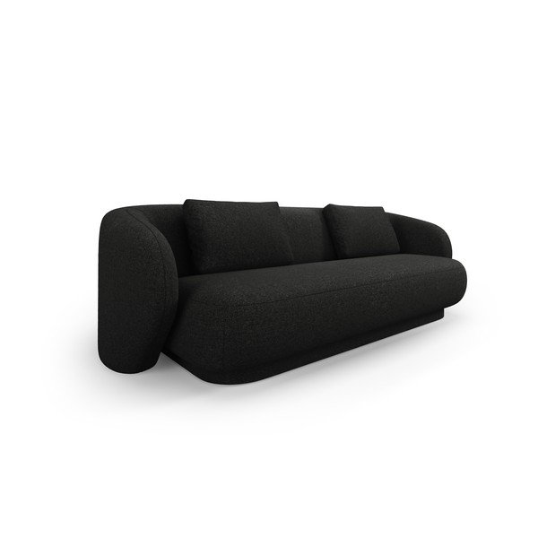 Sofa juodos spalvos 204 cm Camden – Cosmopolitan Design-image-2
