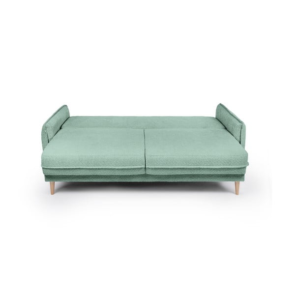 Sulankstoma sofa žalios spalvos iš boucle 215 cm Patti – Bonami Selection-image-4